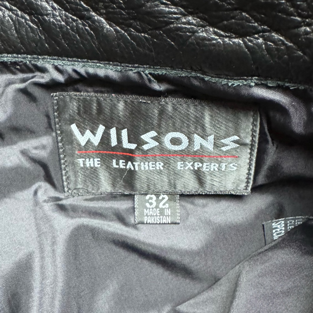 Men's Black Leather Pants 32x31 - Picture 7 of 7